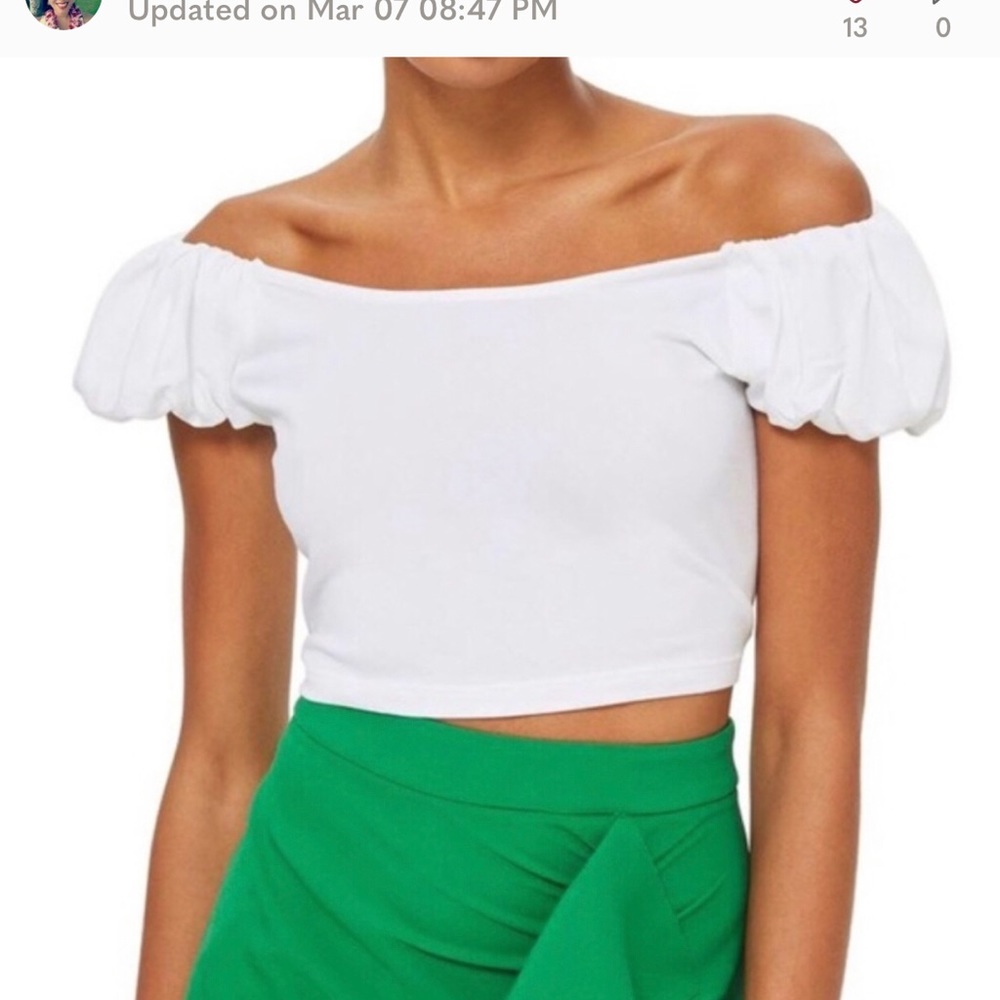 Topshop Crop Top
